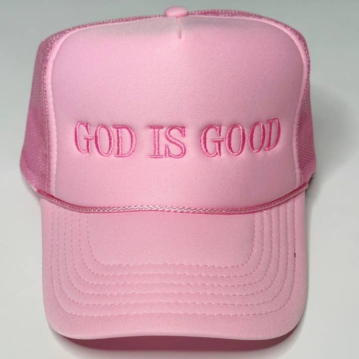 Poppy & Pine – Großhandel Trucker-Cap – Damen – Gott ist gut Trucker-Hut3