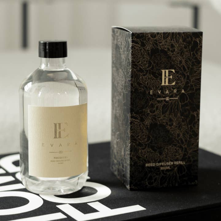 Evara Fresh Fig 500ml Reed Diffuser Refill for wholesale by Chloe Jade Home