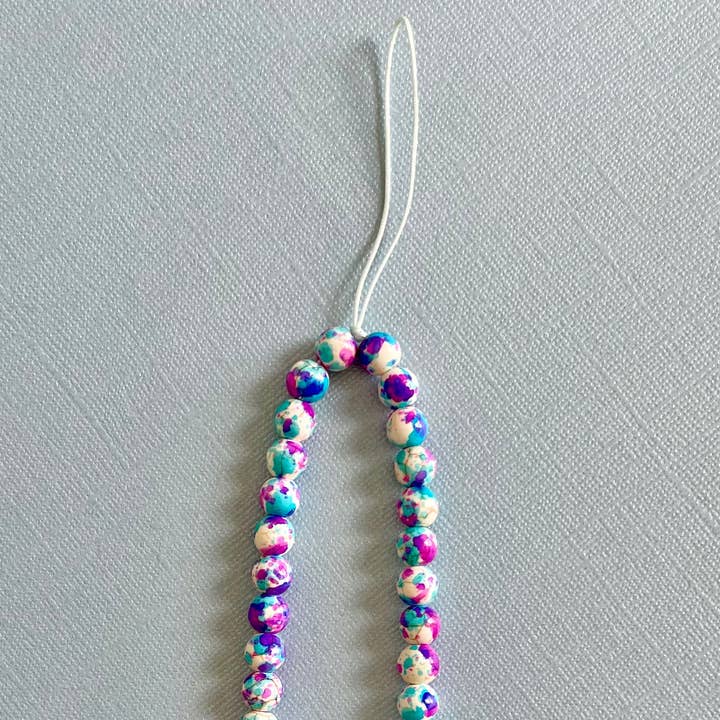 Mad Collector – wholesale Phonecase strap – Lison Purple Gold Phone Jewelry