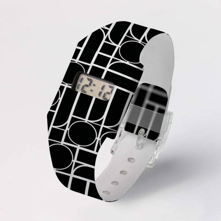 BAUHAUS BLACK Tyvek® Pappwatch for wholesale by I Like Paper