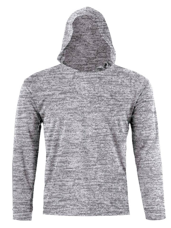 Sudadera con capucha Performance L/S W Heather Grey (Paquete de 12) - 7678309 para venta al por mayor de Hemworld