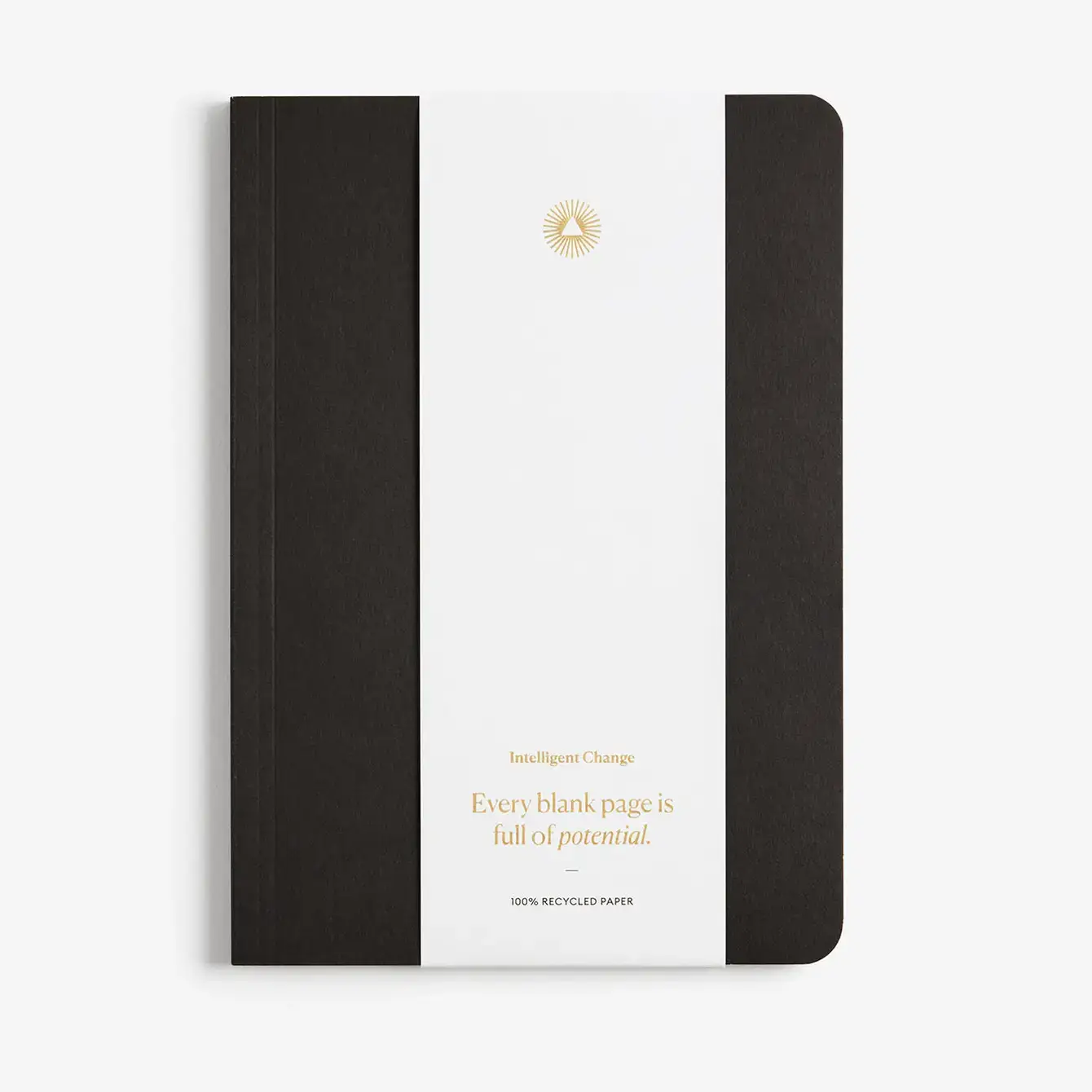 Intelligent Change - Wholesale Notebook - Essential Softcover Lined Notebook Black0