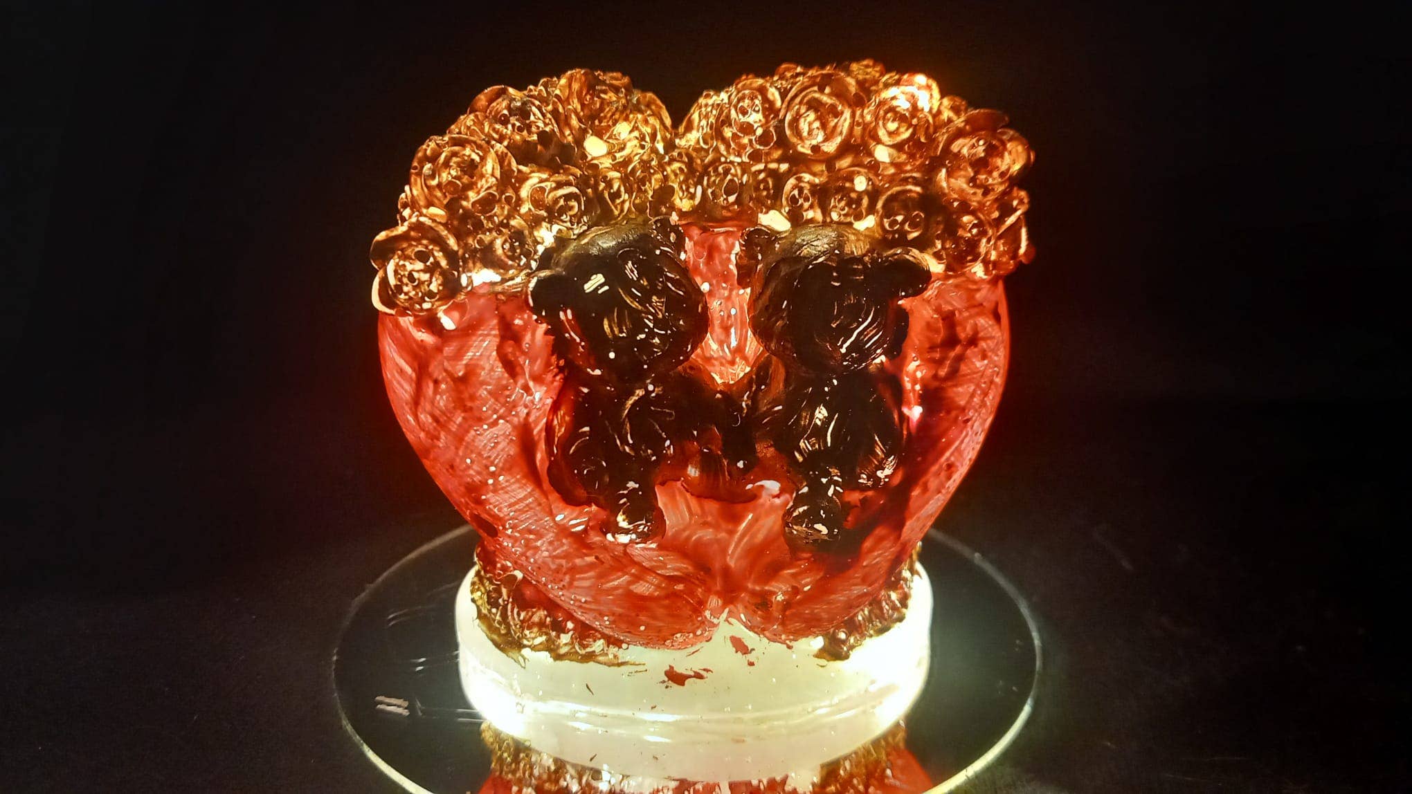 starwolf-candles - Vendita all'ingrosso Lampada a forma di statuetta - starwolf, lampada orsacchiotti di San Valentino I1