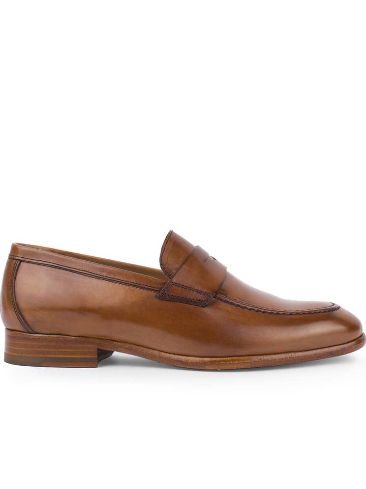 MARÍA JOSÉ Mocassino Vegas con fascia in pelle di vitello, pelle di vitello per la vendita all'ingrosso da parte di Roberto Ley