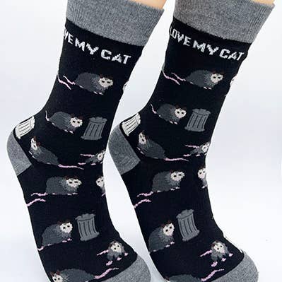 I love my cat (Possum)! for wholesale by Sock Cellar