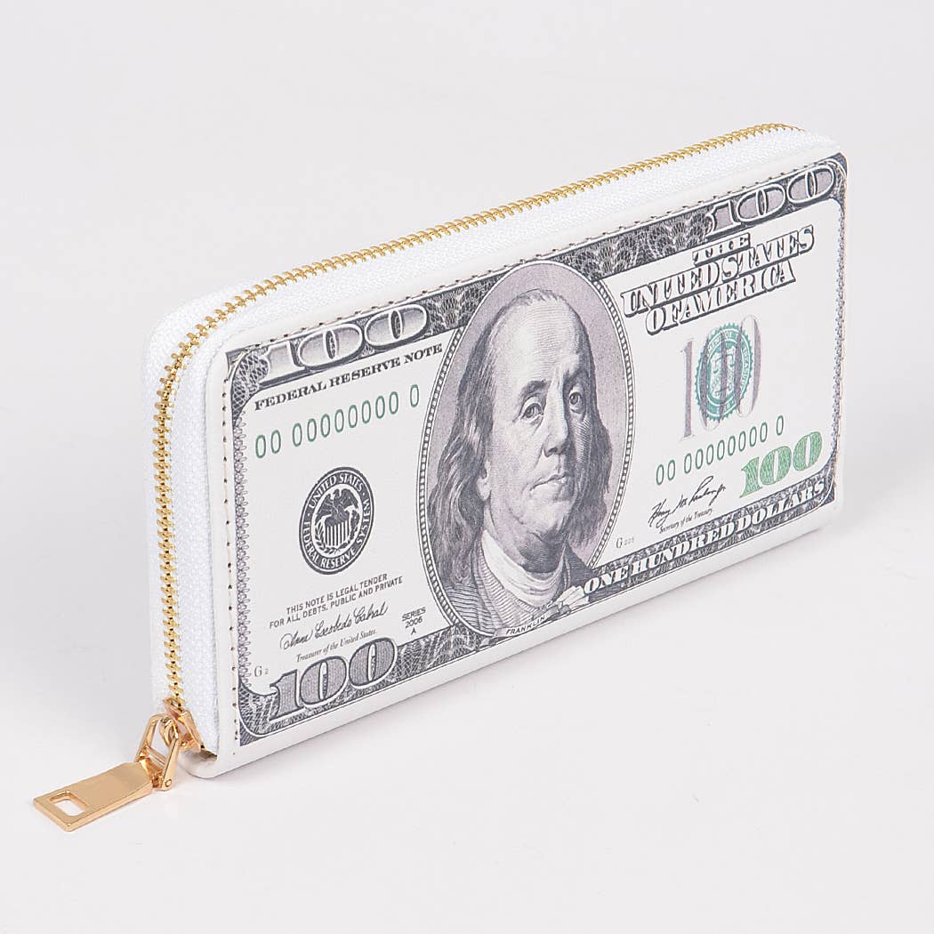 Black US Dollar Bill Wallet for wholesale on Faire3