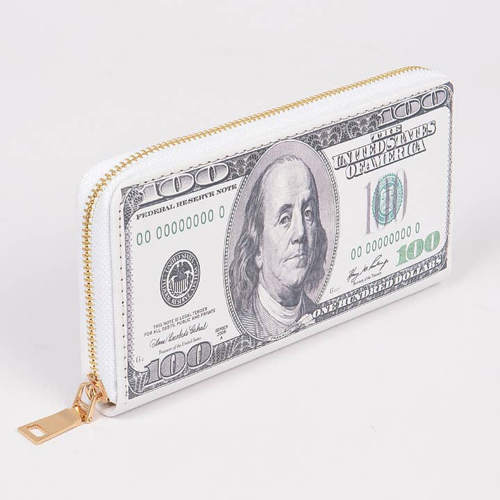 Black US Dollar Bill Wallet for wholesale on Faire3