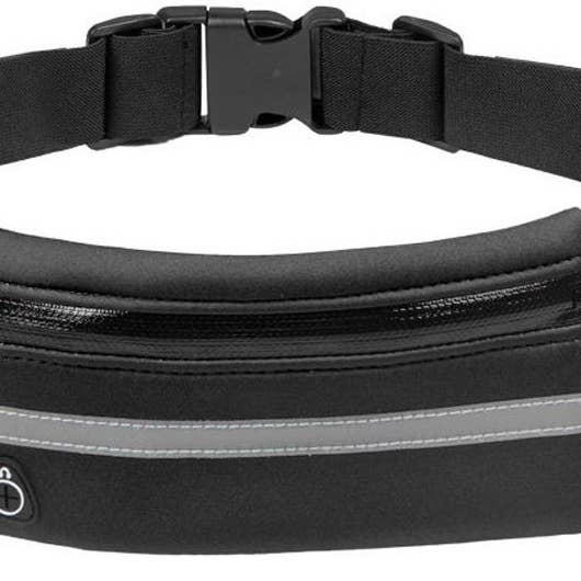 wandf - Vente Sac ceinture – unisexe - Sac banane réfléchissant pour ceinture de course