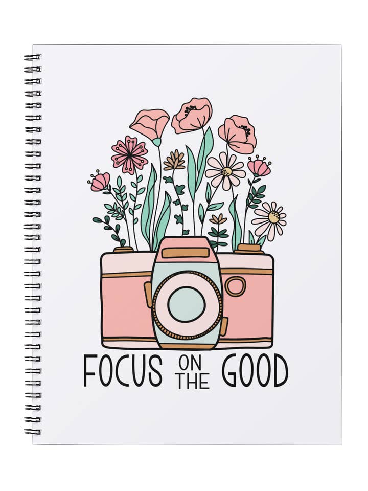 Focus On the Good Empowerment Journal for wholesale by Bee Nice Designs