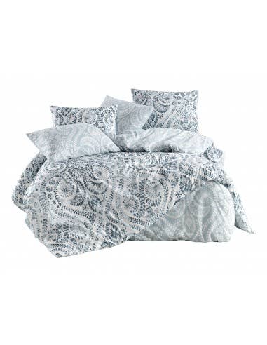 Mani Textile - Wholesale Bedding Set - LIENZO Grey Set3