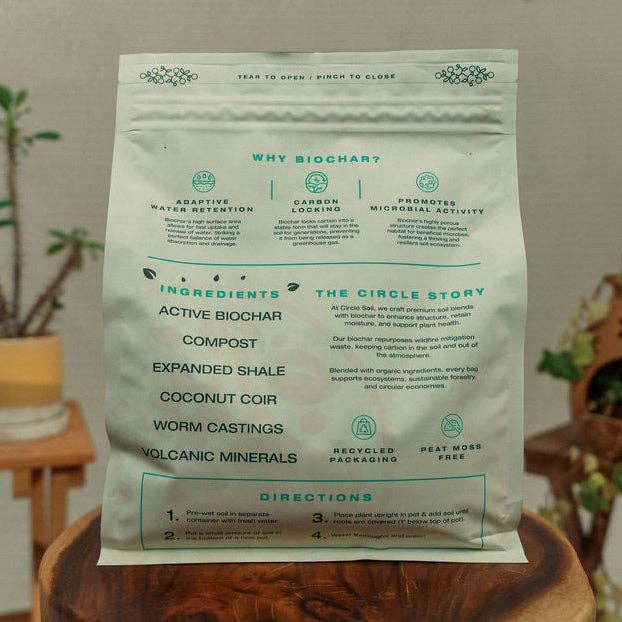 Circle Soil – Engroshandel Plante-/pottejord – Premium stueplanteblanding [2 gal.]1