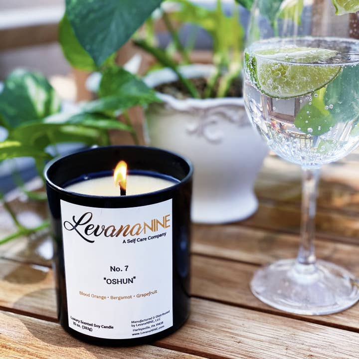 No. 7 "Oshun" Luxury Candle for wholesale by LevanaNINE
