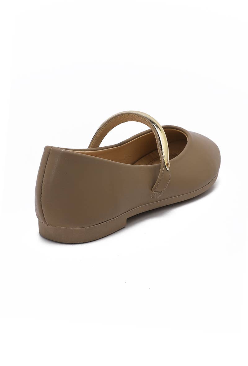 Joia Paris - Wholesale Flats/Loafers - Women's - Ballet flat with buckle, comfortable sole H8-972M10