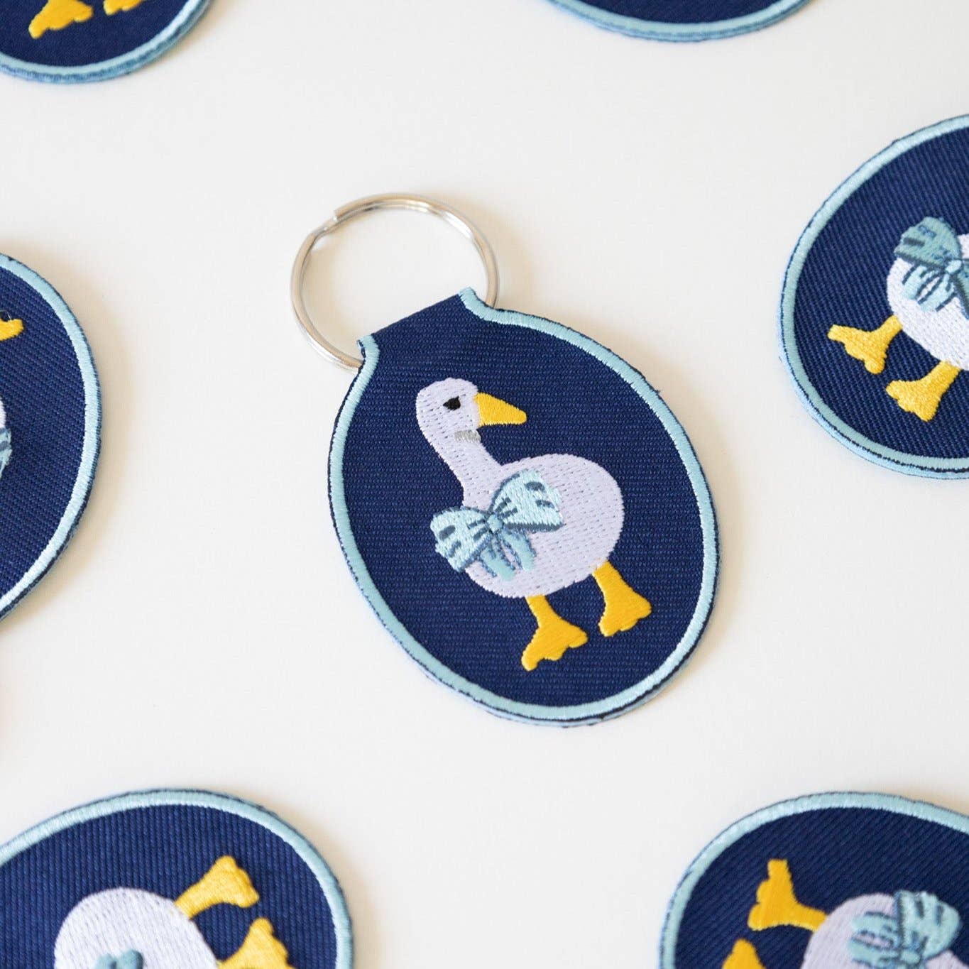 Lindy Stark Designs - Wholesale Keychain - Women's - Duck Embroidered Keychain2