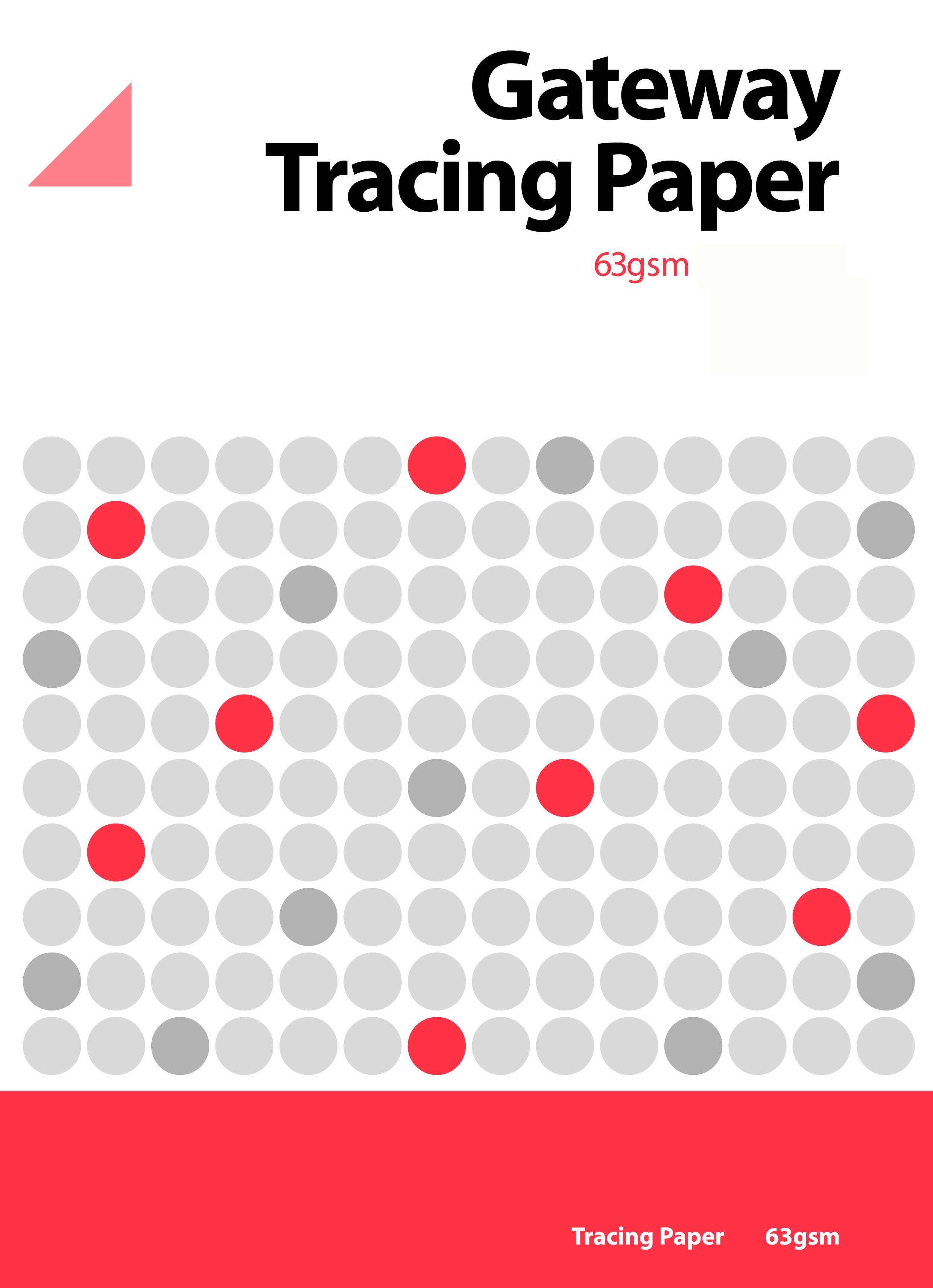 West Design Products - Vente Carnets de croquis - Bloc de papier à tracer Gateway Natural A3 63 g/m², 100 feuilles0