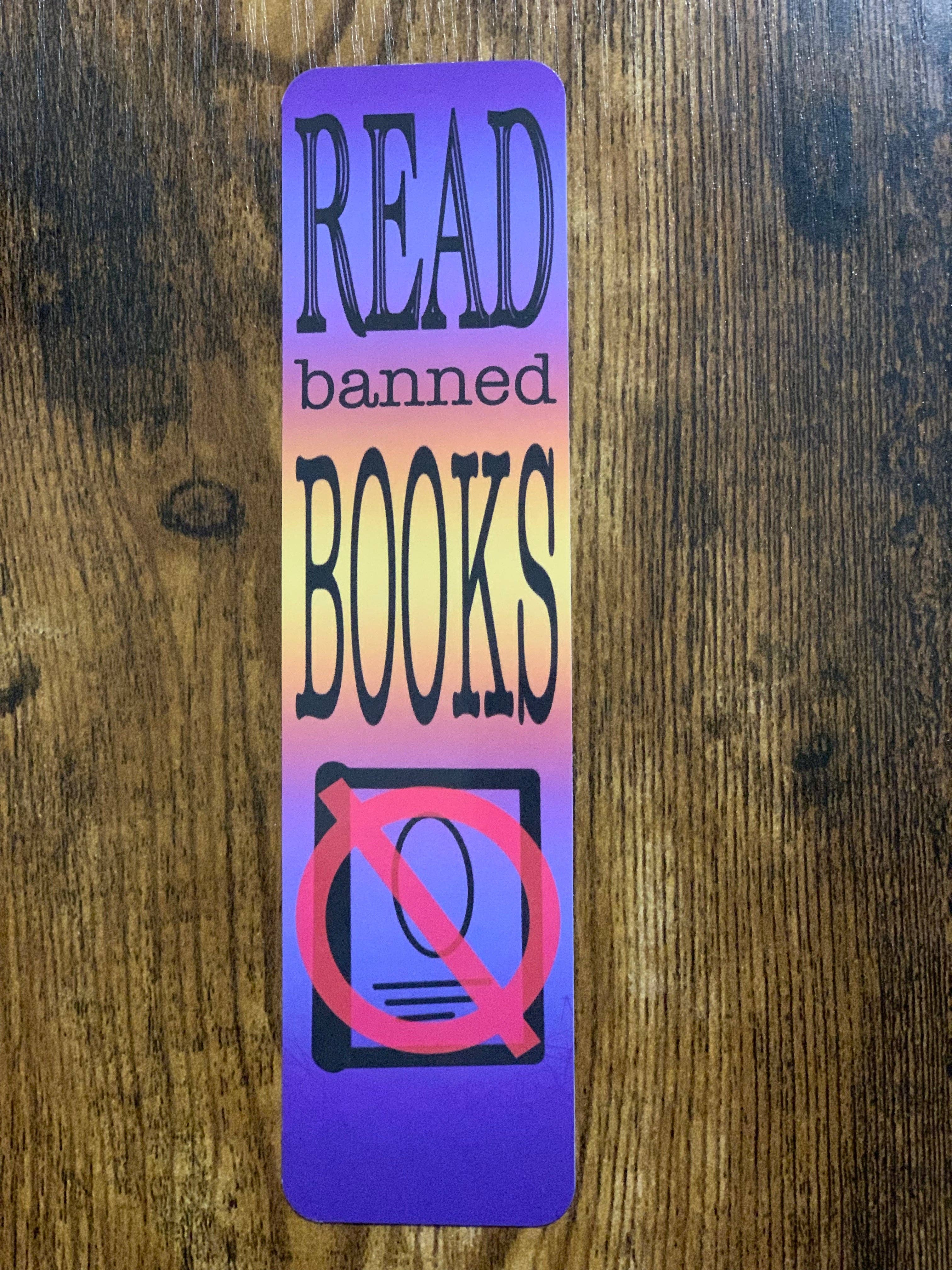 Messterpieces - Wholesale Bookmark - 8x2 Banned Books Bookmark0