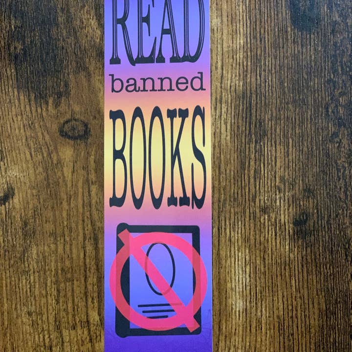 Messterpieces - Wholesale Bookmark - 8x2 Banned Books Bookmark
