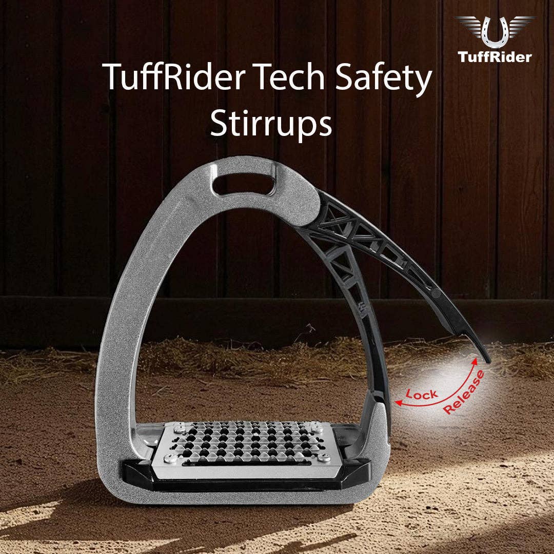 JPC Equestrian - Wholesale Horseback Riding Gear - TuffRider Tech Safety Stirrups-1.8lbs8