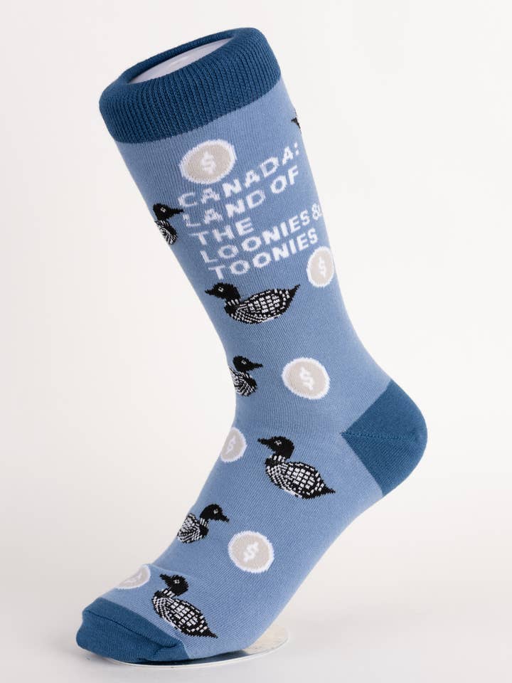 Canada Land of the Loonies and Toonies Women's Socks for wholesale by moJJa