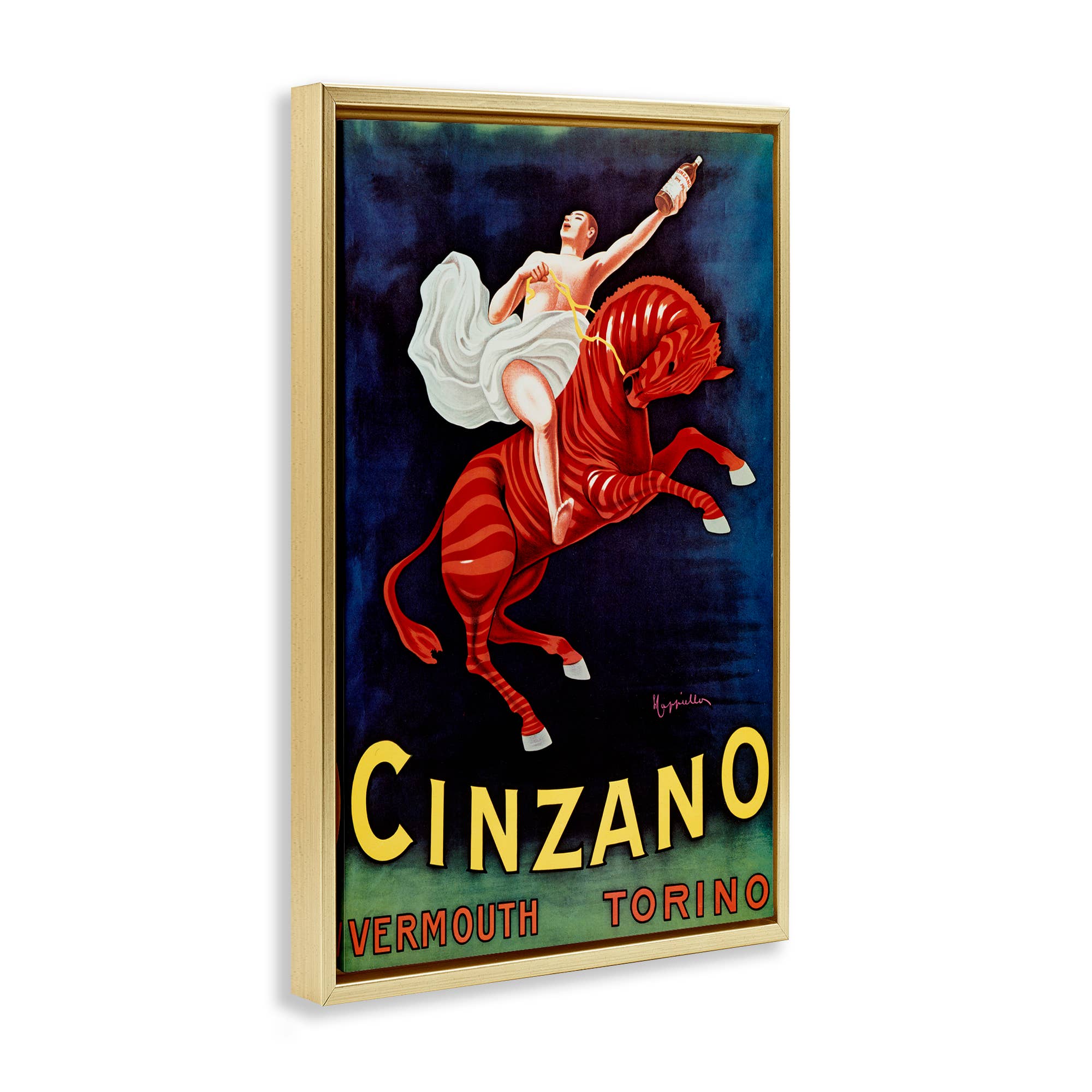Stupell Industries - Wholesale Wall Sign - Cinzano Wine Advertisement - Framed Wall Art17