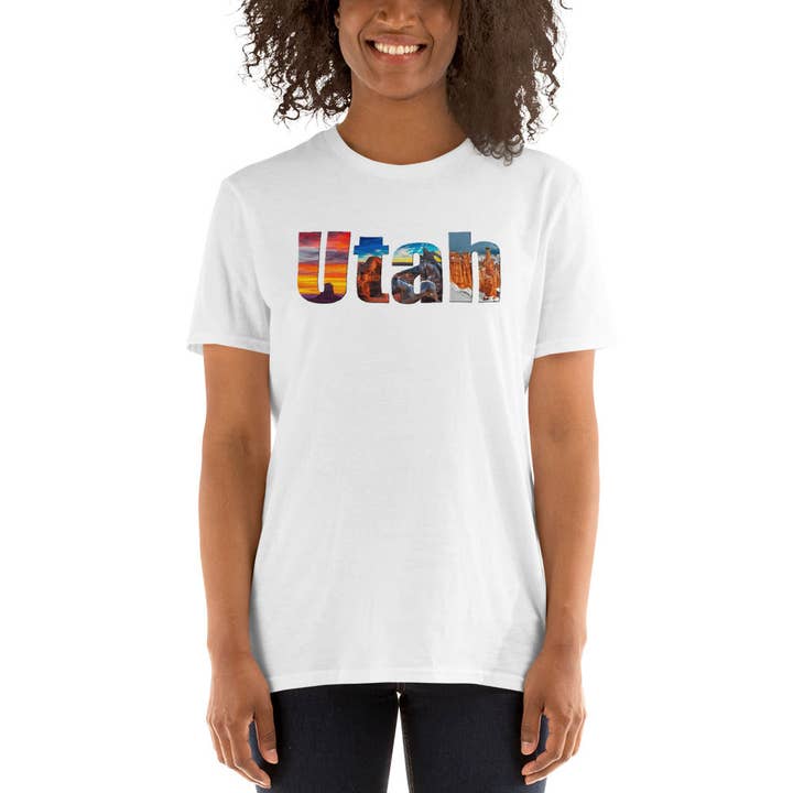 Camiseta unisex Utha para venta al por mayor de Souverista