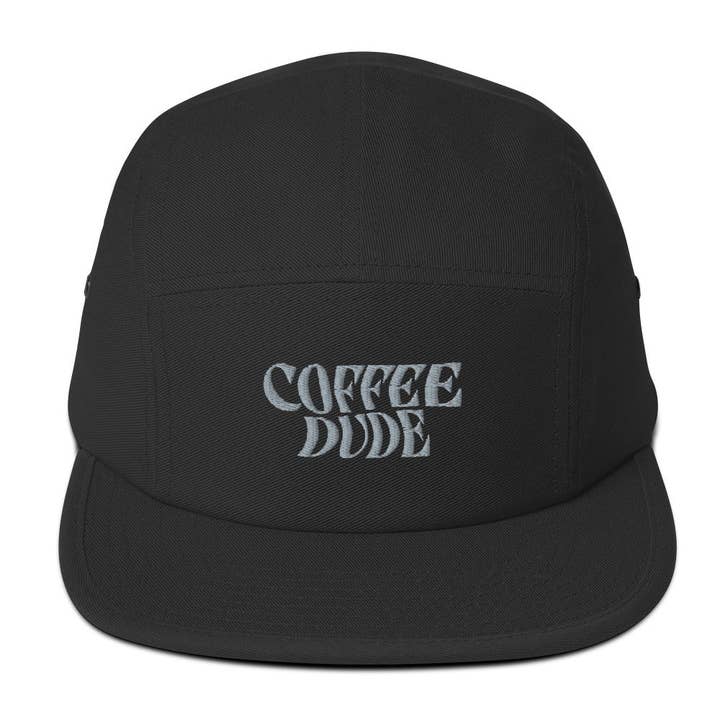 Coffee Dude Wavy - Casquette à 5 panneaux pour la vente par Coffee Dude