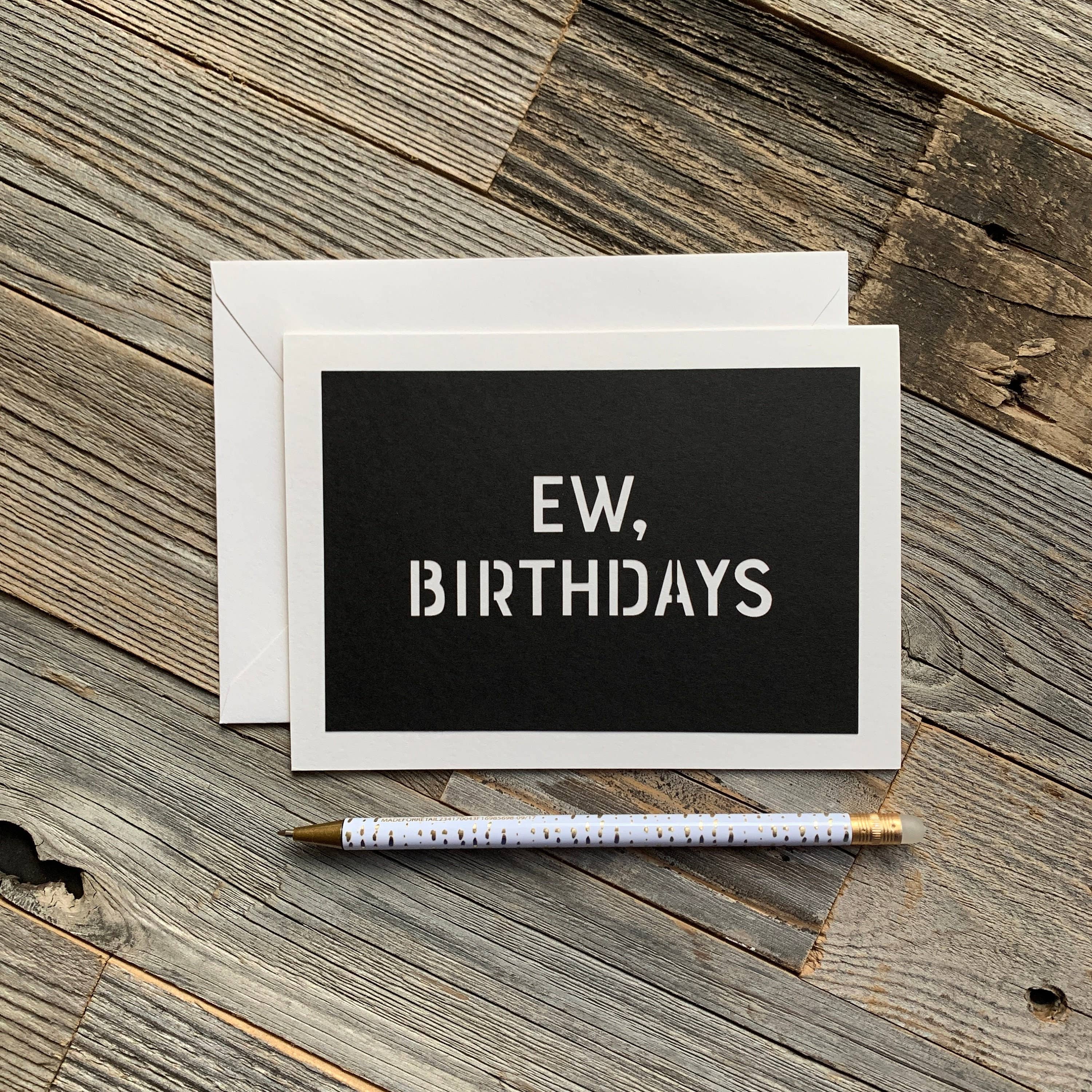 Louise Lauret - Wholesale Birthday Card - Schitt's Creek Inspired Ew, Birthdays Card5