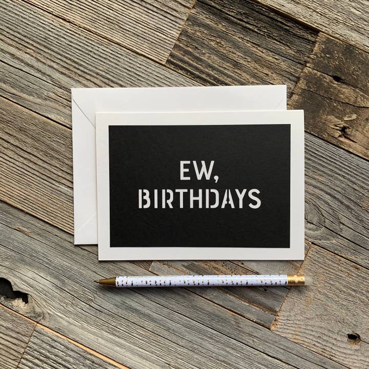 Louise Lauret - Wholesale Birthday Card - Schitt's Creek Inspired Ew, Birthdays Card5