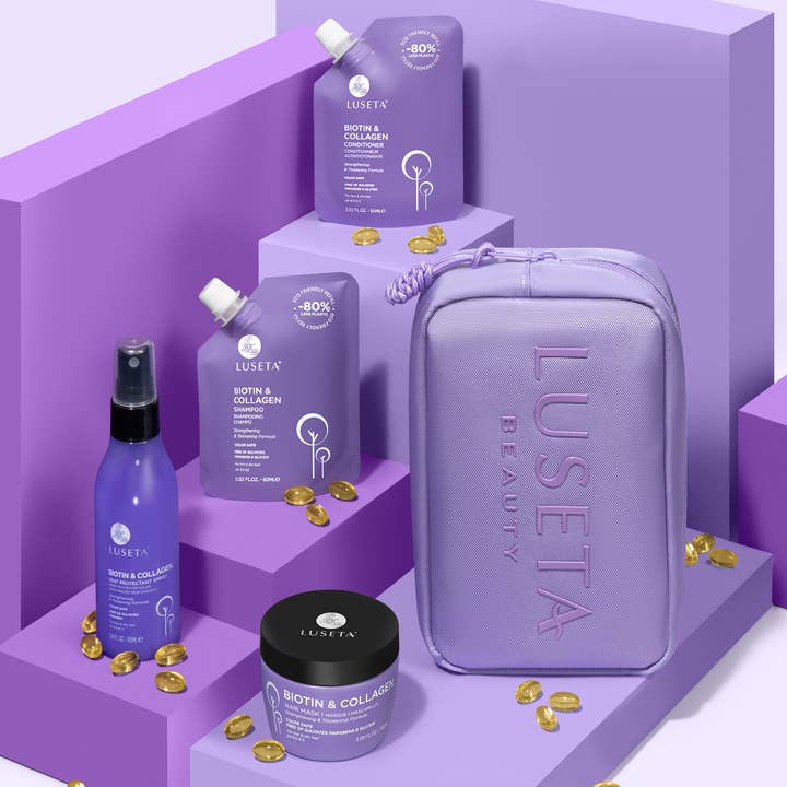 Luseta Beauty - Wholesale Haircare Set/Kit - Biotin & Collagen Jet-Set Hair Strengthen Kit
