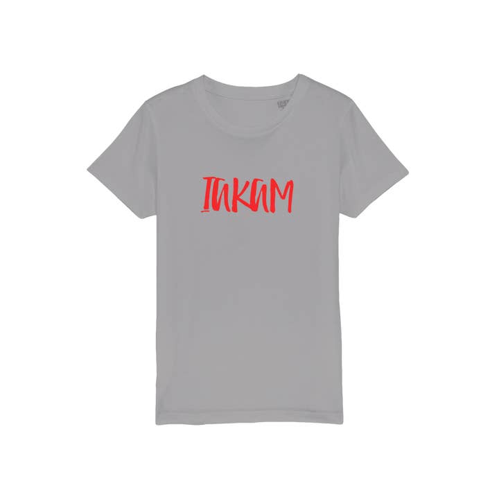T-Shirt Bambino IAKAM Red Organic Jersey per la vendita all'ingrosso da parte di IAKAM