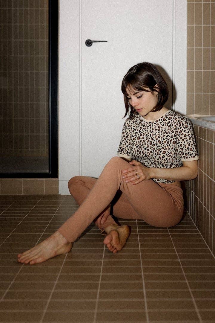 Bloom clay maternity and postpartum leggings for wholesale on Faire5