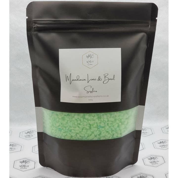 Mandarin, Lime & Basilikum for engroshandel hos Wax Marvels Creations