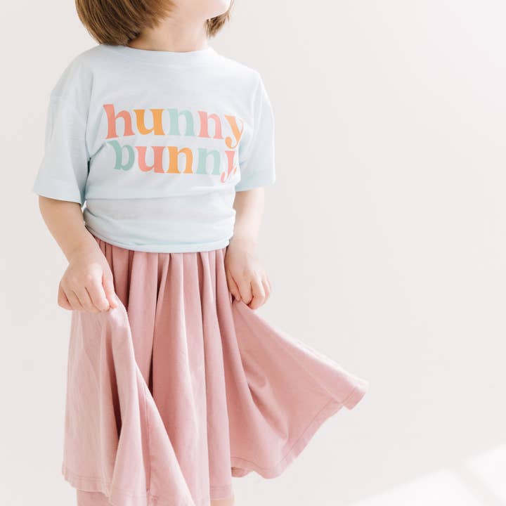 Hunny Bunny Toddler and Youth Easter Shirt for wholesale by Benny & Ray Apparel