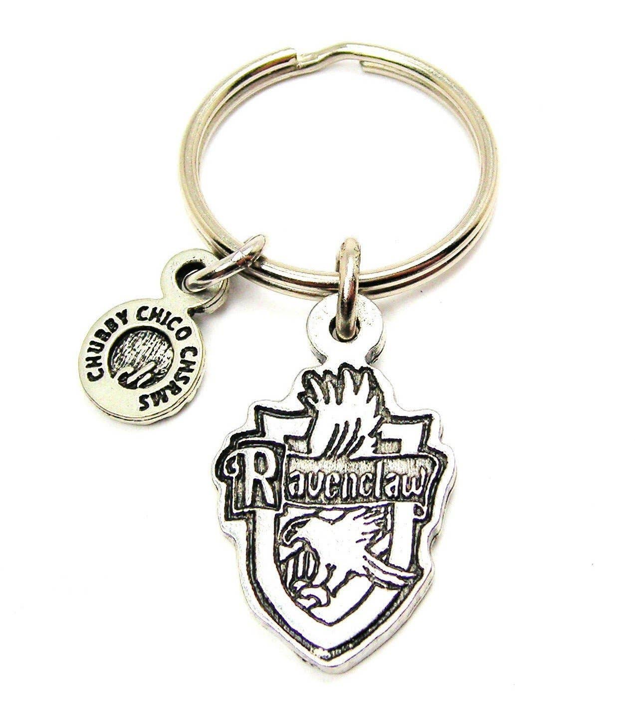 Chubby Chico Charms - Wholesale Keychain - Unisex - Ravenclaw House Crest Key Chain0