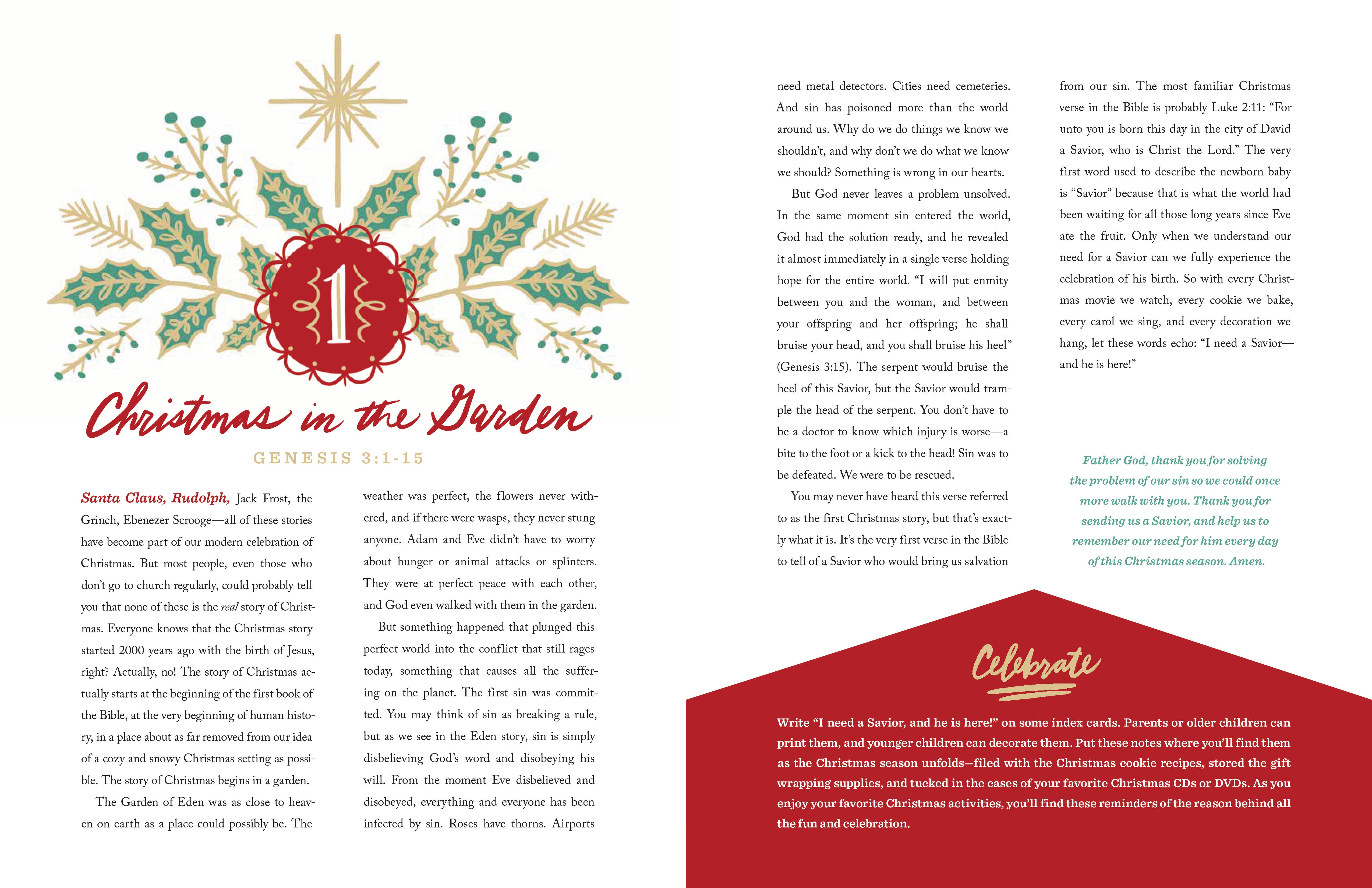 Harvest House Publishers Gift & Specialty Books - Wholesale Religion - The 25 Days of Christmas2