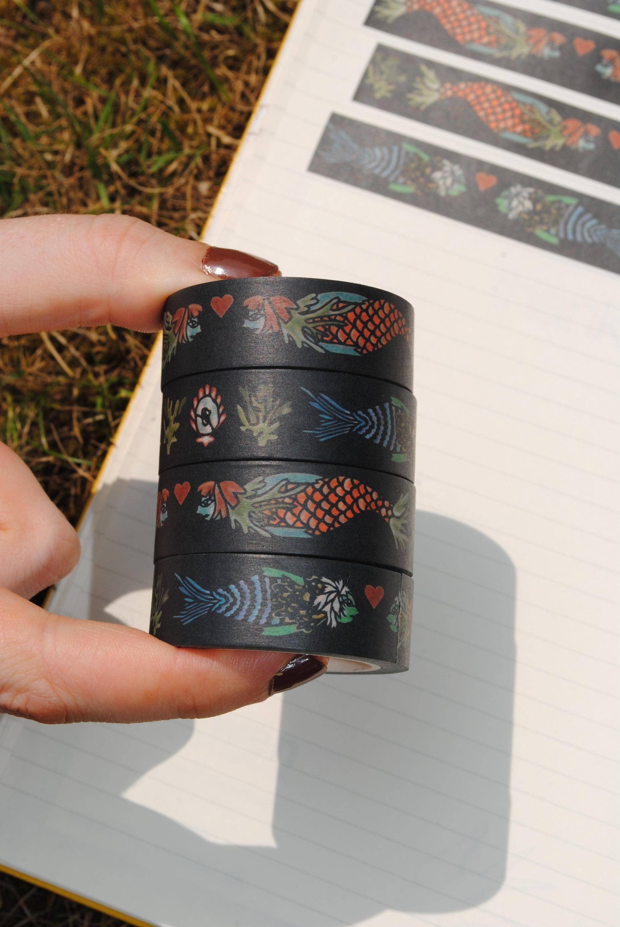 Tulips and Heather – wholesale Washi tape – Mermaid Fairytale Washi Tape2