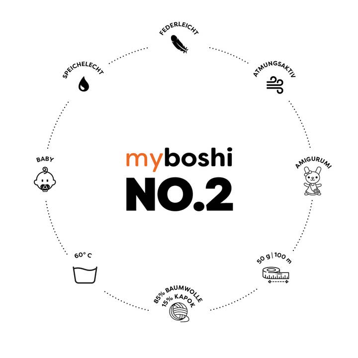 myboshi - Wholesale Yarn - No.2 wool - cotton kapok mix perfect for babies3