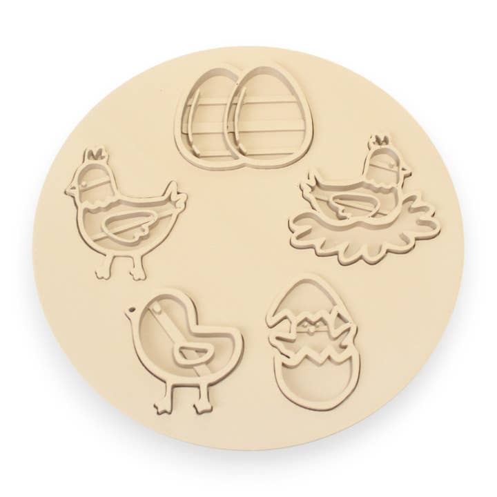 Ciclo Galinha e Ovo - Com Cortadores por atacado de Kids Kabinet