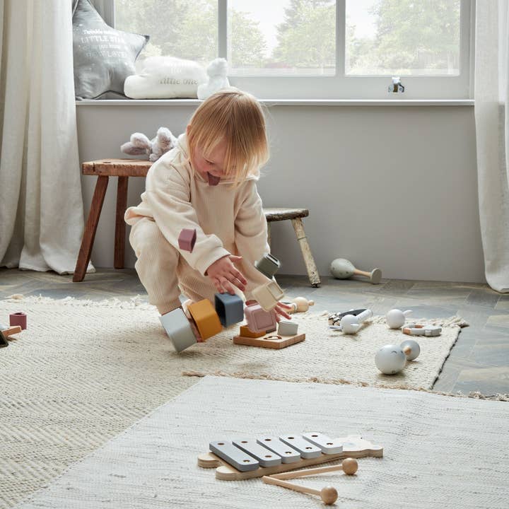 WIDDOP and Co. - Venta al por mayor Tarjetas de aprendizaje - Niños y bebés - Vasos apilables de silicona Bambino5