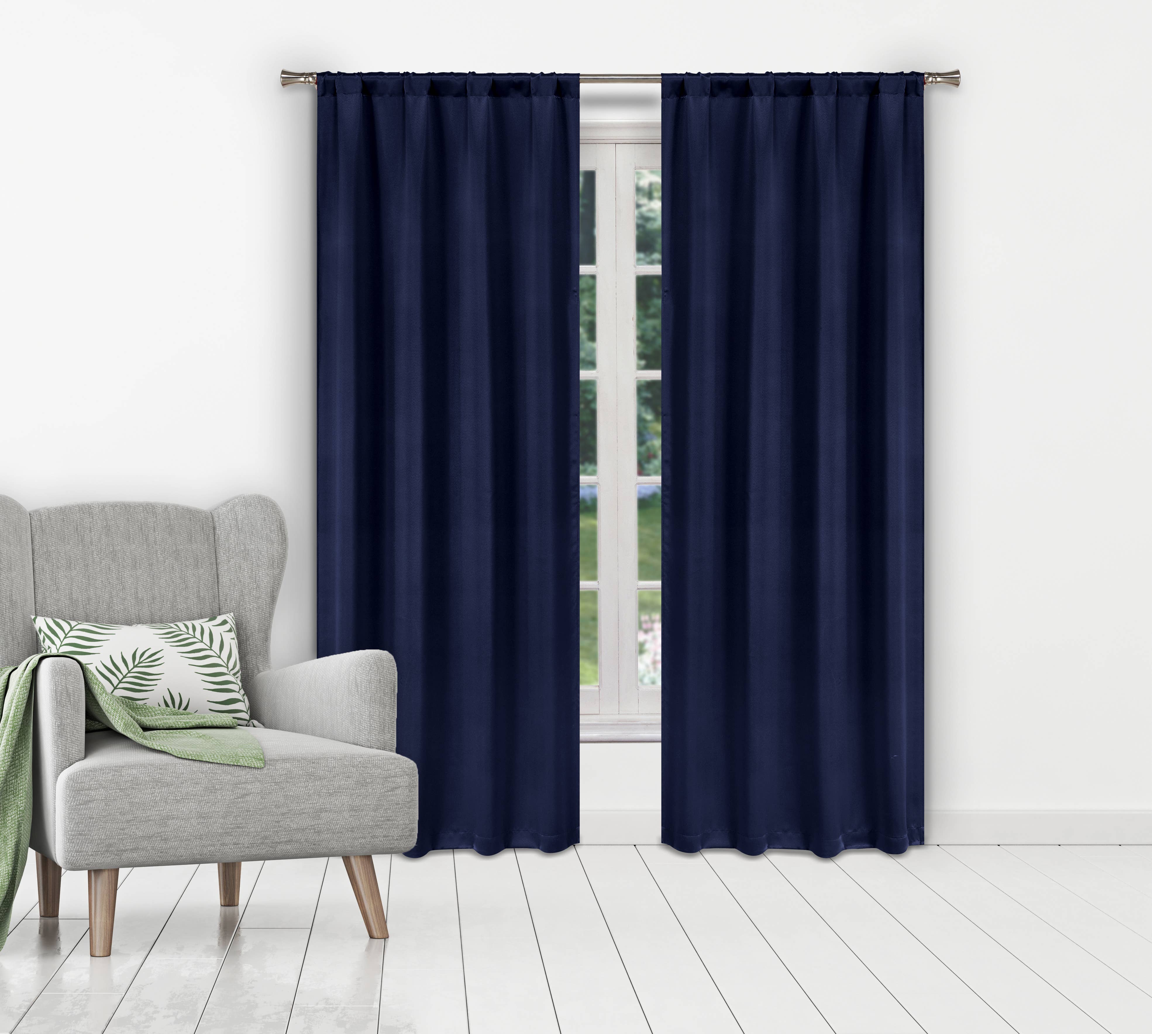 Duck River – wholesale Curtain – Blackout Curtains for Living Room & Bedroom, 2 Panels2