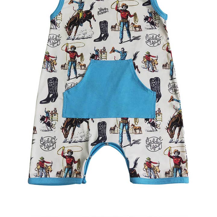 Aier Wholesale - Wholesale Jumpsuit - Baby - Baby boys summer western sleeveless rompers