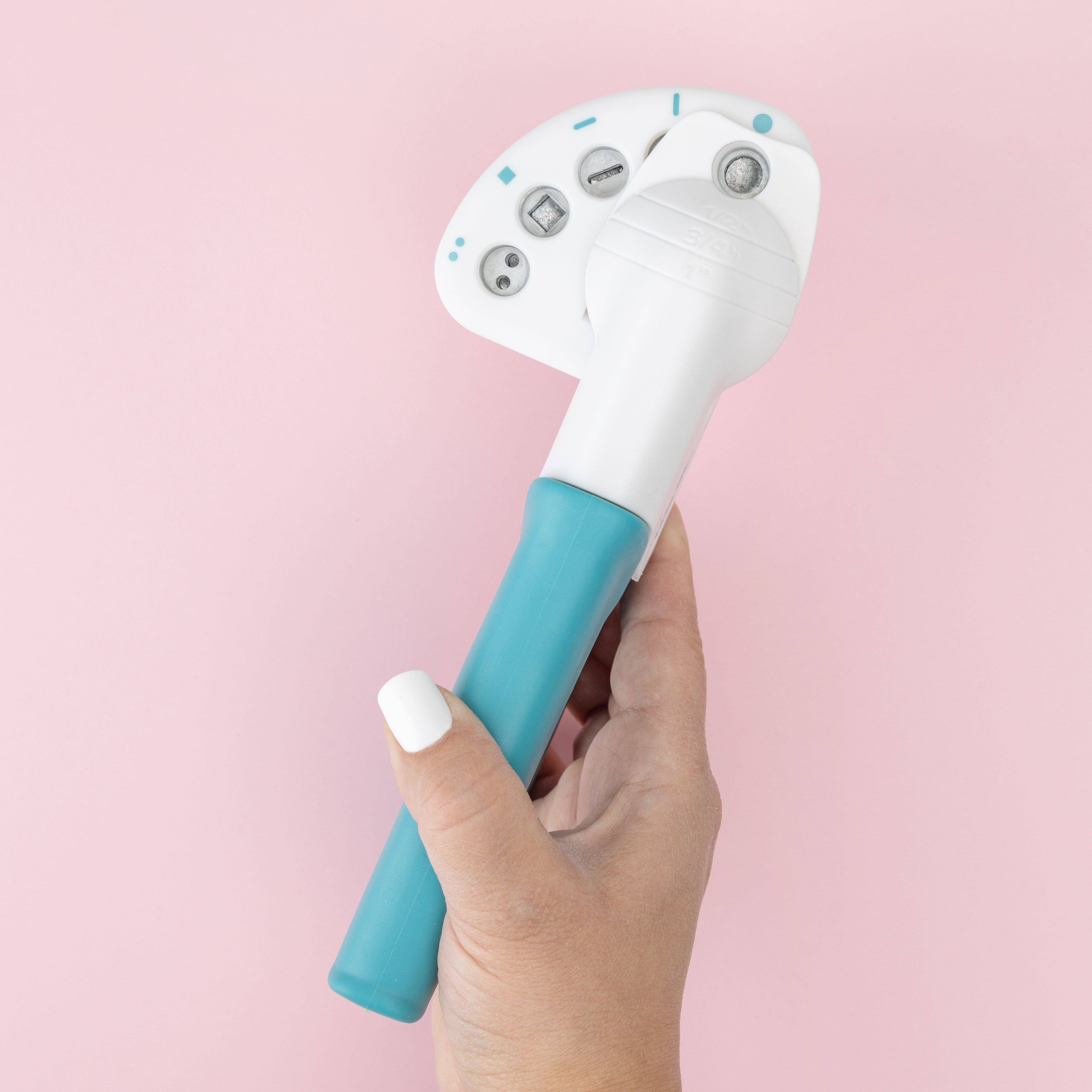 Tonic Studios – wholesale Craft tool – We R Makers Crop-A-Dile Power Punch – Functional Multi Hole3