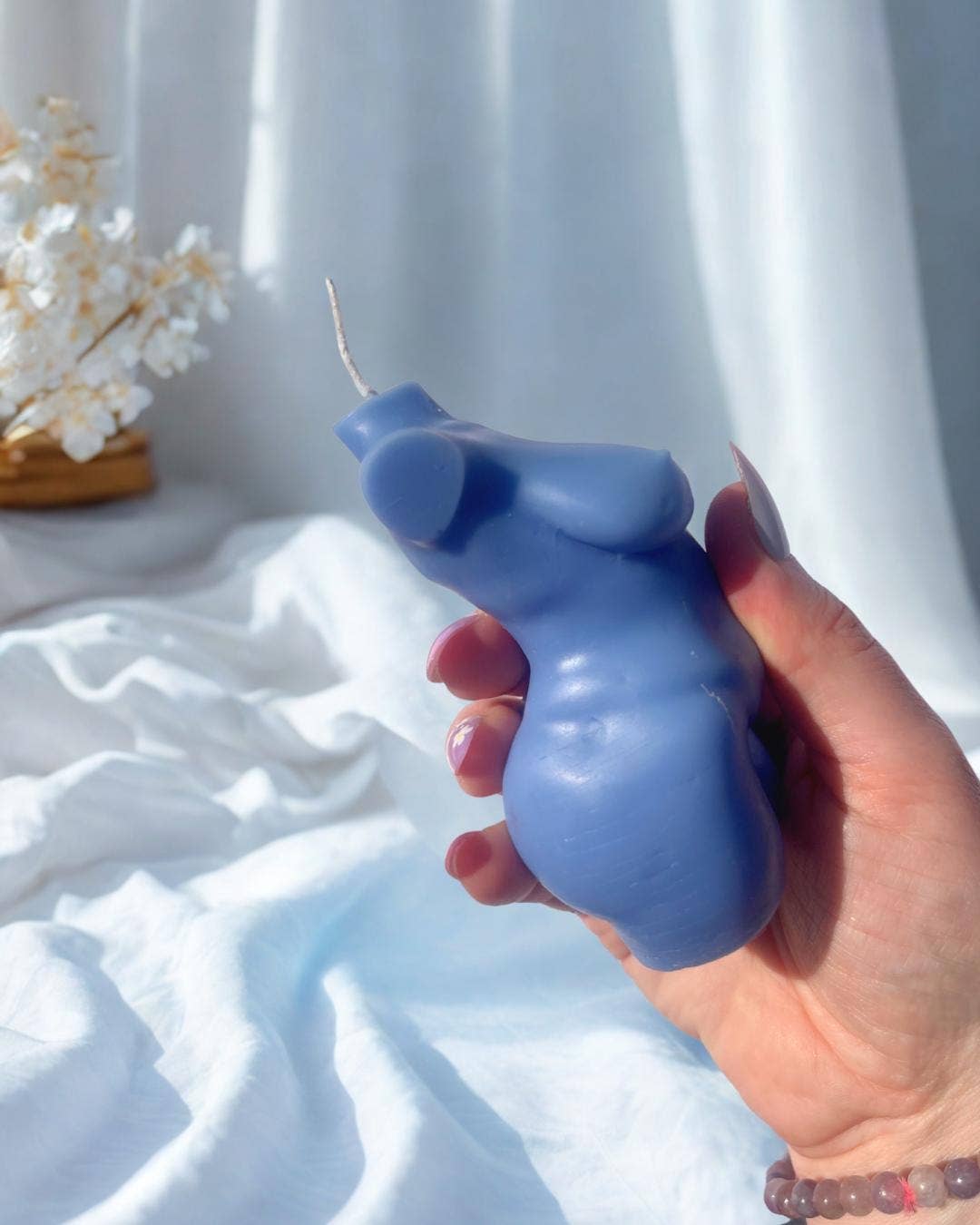 Beauty and the Moon - Wholesale Novelty Candle - Plus Size Goddess Beeswax Female Body Candle8