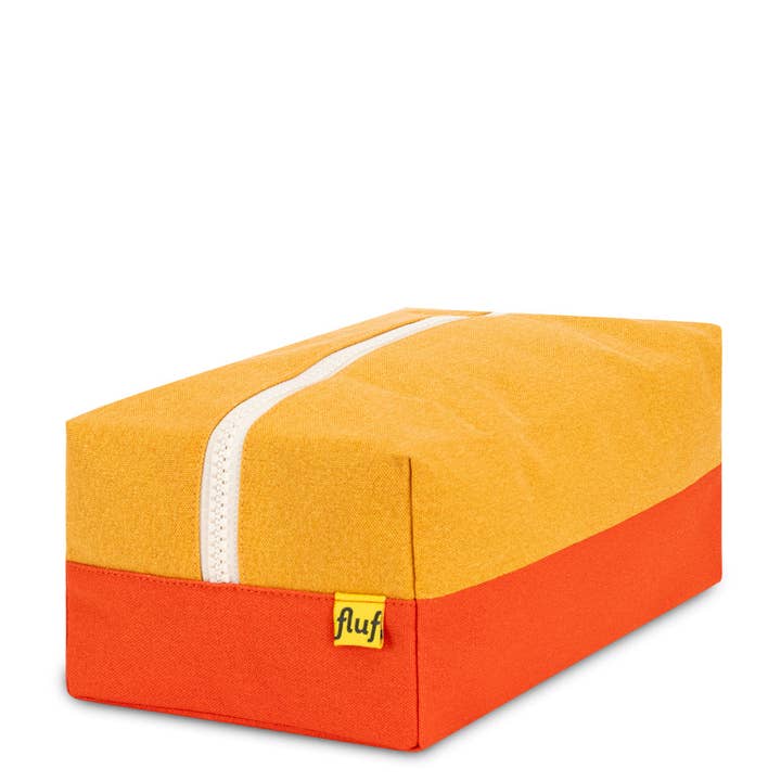 Fluf - Wholesale Weekender Bag - Women's - Traveller - Two Tone Poppy Tumeric2