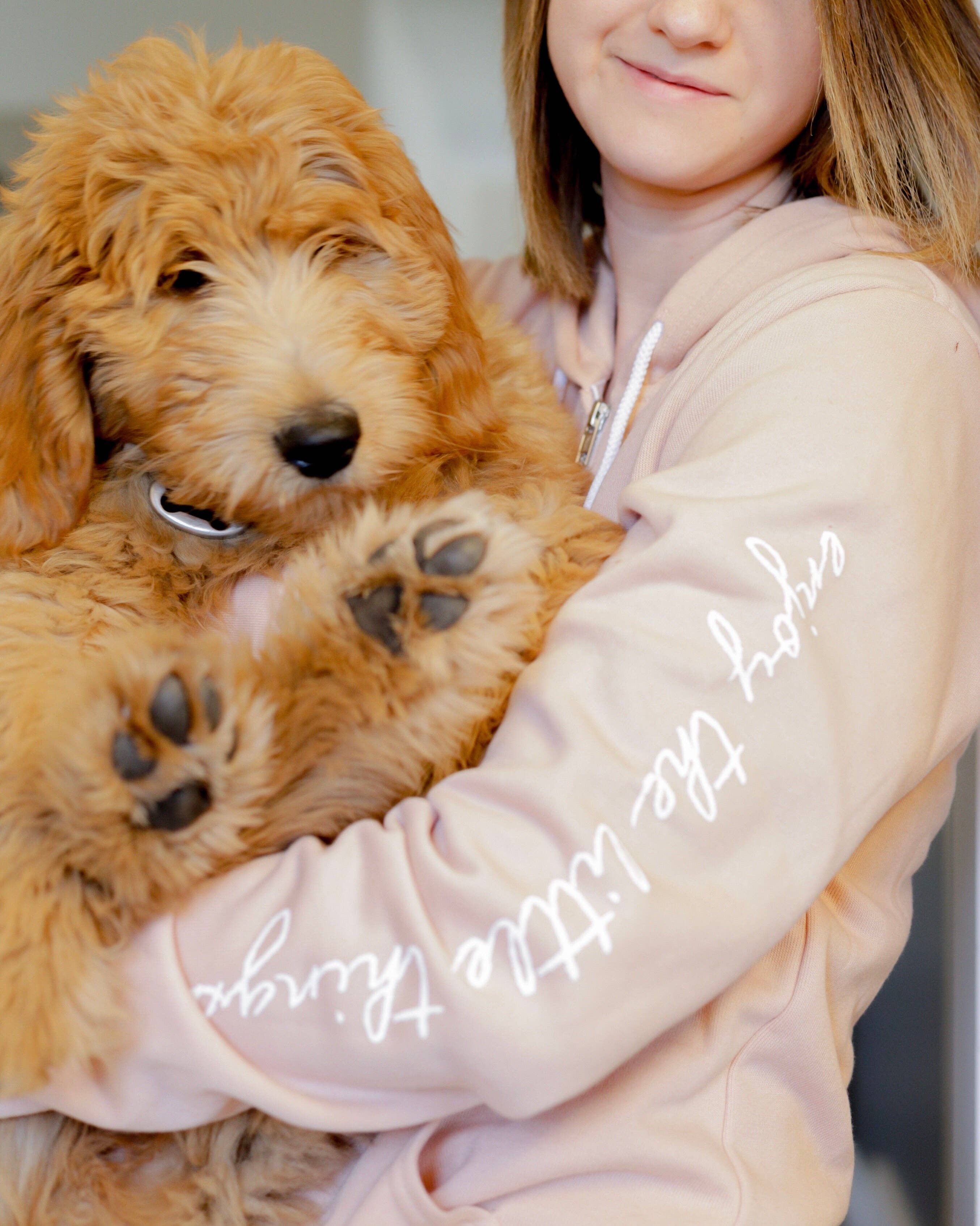 Rad Vibes Only - Wholesale Hoodie - Dames - Enjoy The Little Things Sweatshirt met ritssluiting en capuchon Positive2