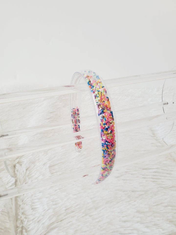 KbCreatedCo - Wholesale Fashion Headband - Women's - confetti shaker headband, sprinkle headband5