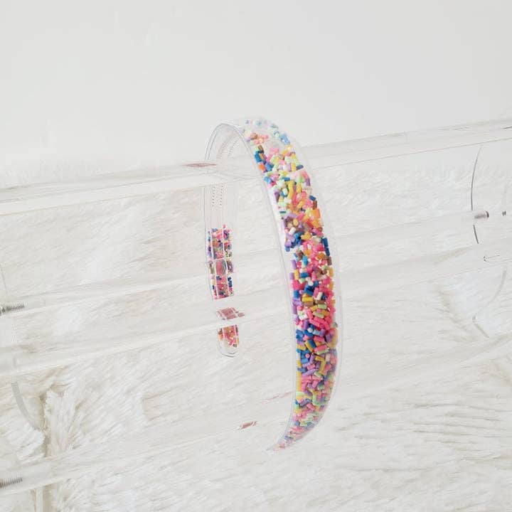 KbCreatedCo - Wholesale Fashion Headband - Women's - confetti shaker headband, sprinkle headband5