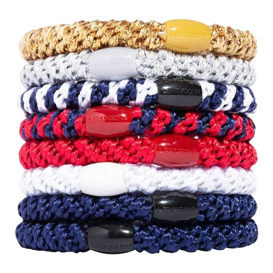France Luxe/L. Erickson – Engroshandel Hårbånd - Dame – Grab & Go Hestehalebindere - Sæt med otte37