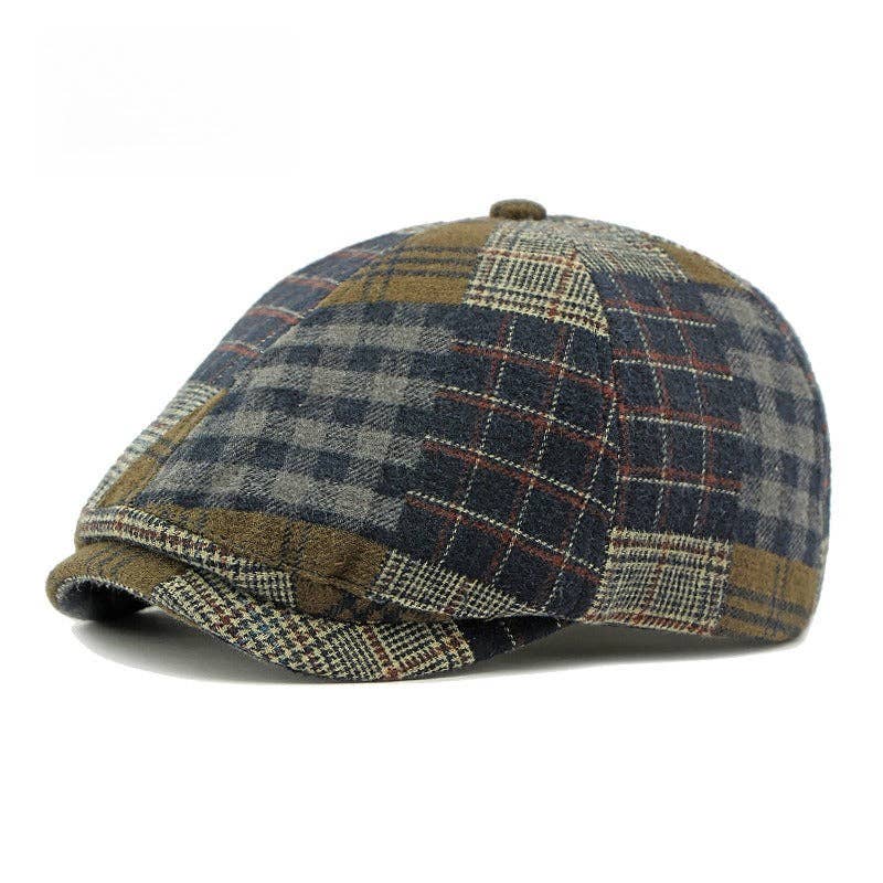 alberalkirk - Wholesale Newsboy/Schoolboy Hat - Women's - Six Panel Adjustable Newsboy Cap  M5A2670