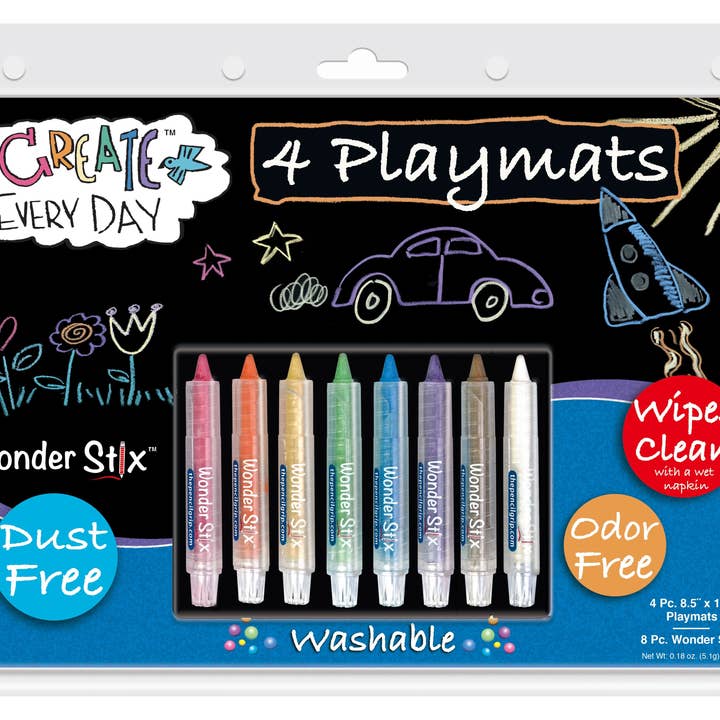 8.5" x 12" WS Playmat Kit (4 pc Set) TPG-648 for wholesale by TPG Creations / The Pencil Grip